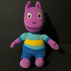 Ty Beanie  Austin The Backyardigans Purple Kangaroo, Nick Jr 2010, No Tags
